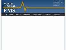 Tablet Screenshot of northcentralems.com